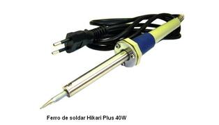 FERRO DE SOLDA HIKARI 40W 220V