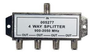 DIVISOR DE ANTENA 1X4 900-2050 MHZ ALTA