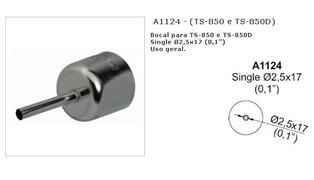 BOCAL P/ ESTACAO TS 850 /850D A 1124