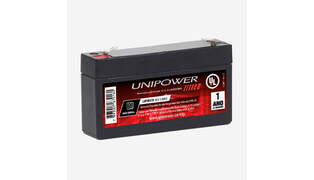 BATERIA SELADA 6V 1.3AMP UNIPOWER