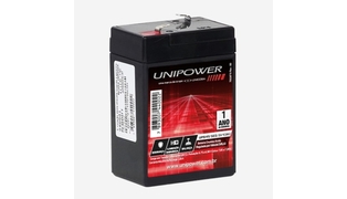 BATERIA SELADA 6V 4.5 AH UNIPOWER