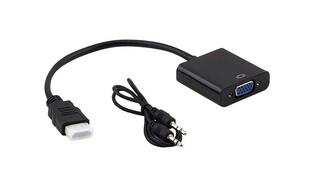 CABO CONVERSOR HDMI M X VGA F COM AUDIO