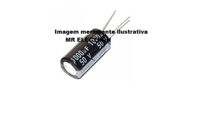 CAPACITOR ELETROLITICO CE 1000 UF X 10V 105 GRAUS