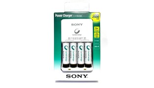 CARREGADOR SONY C/ 4 PILHAS 2500MAH