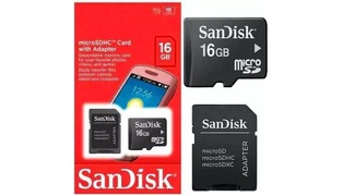 CARTAO DE MEMORIA 16 GB SANDISK