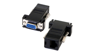 EXTENSOR VGA CONVERSOR P/ RJ 45 PAR