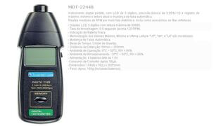 TACOMETRO MDT 2244 B MINIPA