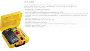 TERROMETRO DIGITAL MTR 1520 D MINIPA