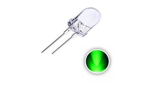 LED VERDE 10MM ALTO BRILHO