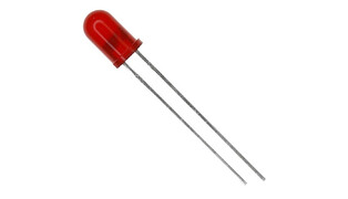 LED VERMELHO 5MM FOSCO