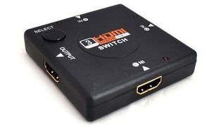 SPLITTER / SWITCH HDMI 3 PORTAS