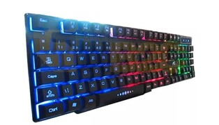 TECLADO EXBOM GAMER ILUMINA BK 152