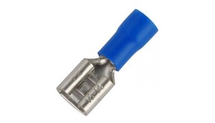 TERMINAL FASTON ISOLADO AZUL 16 14 AWG