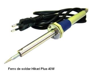 FERRO DE SOLDA HIKARI 40W 220V