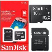 CARTAO DE MEMORIA 16 GB SANDISK