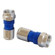 CONECTOR F RG 59 CRIMPAR AZUL