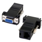 EXTENSOR VGA CONVERSOR P/ RJ 45 PAR