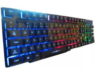 TECLADO EXBOM GAMER ILUMINA BK 152