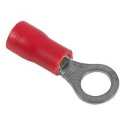 TERMINAL OLHAL VERMELHO 22 16 AWG